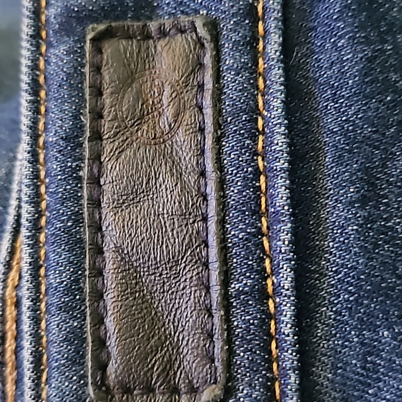 π£Farrah Designer AG AG-ED Blue Denim Jeans π Boot High-Rise Size 32x32 - Picture 8 of 9